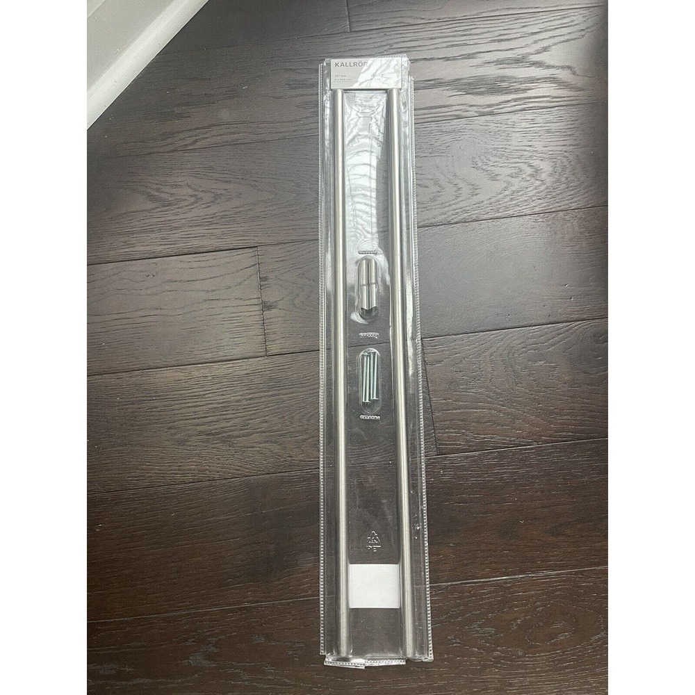 SET of 2 - Ikea KALLROR Lansa Stainless Steel Handle Cabinet Drawer Pull 23 1/2"